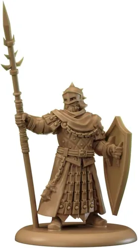 Vista 7 de Una canción de hielo y fuego juego de miniatura de mesa Dreadfort Spearmen caja de unidad – Lealtad forjada en el norte frígido, juego de estrategia