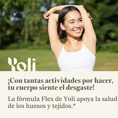 Vista 9 de Yoli Flex Joint Support, glucosamina, condroitina y vitamina K2, 60