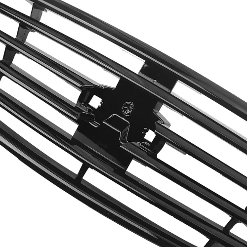 Vista 7 de Parrilla delantera para Infiniti G37 2 puertas Coupé 2008-2013 2011 2012 Negro brillante