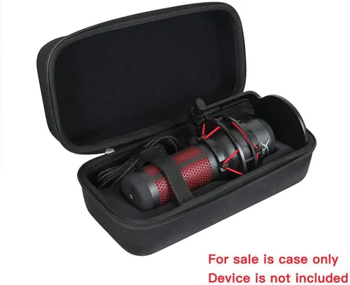 Vista 2 de Hermitshell - Funda rígida de viaje para HyperX QuadCast - USB Condenser Gaming Micrófono negro