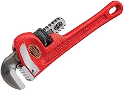 Vista 9 de RIDGID 31025 Llave de tubo recta modelo 18 resistente, llave de fontanería de 18 pulgadas