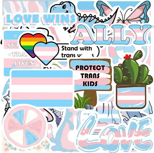 Vista 11 de Pride MLM - Paquete de 50 calcomanías (impermeables, LGBTQ)