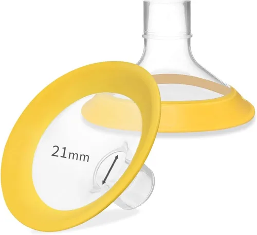 Vista 8 de PumpMom-us Protectores de 0.67 pulgadas compatibles con piezas de extractor de leche Medela, accesorios de recambio de brida para PersonalFit