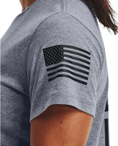 Vista 6 de Under Armour Camiseta de la bandera de la libertad para mujer