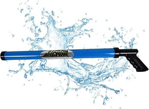 Vista 15 de Water Sports Stream Machine - Cañón de pistola de agua, fuerte, divertida y potente, juguete de piscina para todas las edades, cañón único de 8