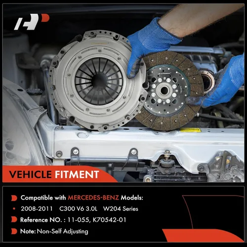 Vista 2 de Kit de embrague de transmisión A-Premium compatible con Mercedes-Benz Compatible con Mercedes-Benz C300 2008 2009 2010 2011 3.0L