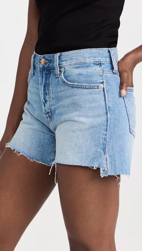 Vista 4 de Pantalones cortos de mezclilla Connor para mujer