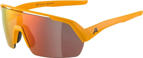 Vista 9 de ALPINA Gafas de ciclismo espejadas, hidrofóbicas y antivaho para hombres y mujeres, 100% protección UV, TURBO HR