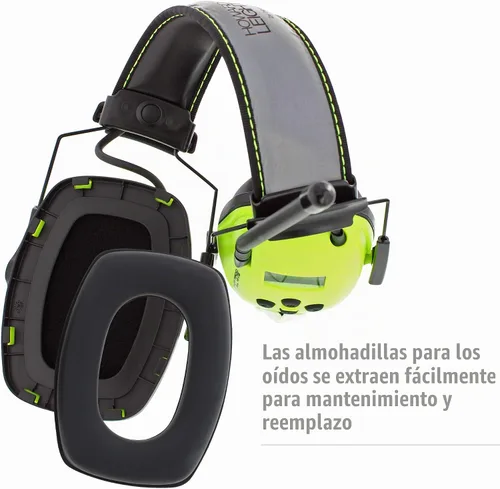 Vista 7 de Orejeras de estéreo Howard Leight con protección auditiva sincronizada (1030110)