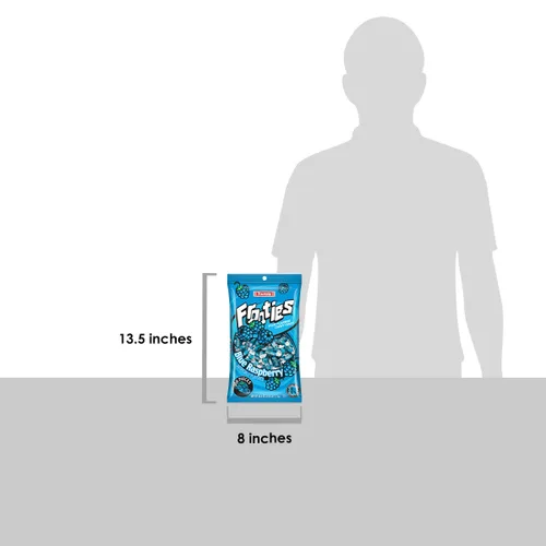 Vista 7 de Tootsie Roll Frooties - Caramelos masticables de frambuesa azul, 38.8 onzas (paquete de 2)