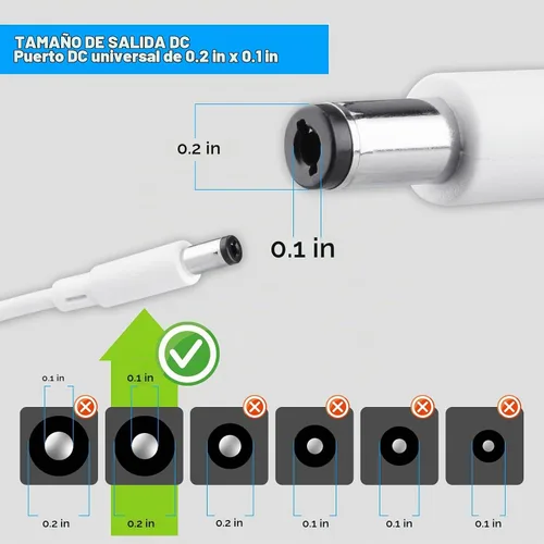 Vista 3 de iNextStation 12V 3A Fuente de adaptador de corriente AC100-240V para tiras de luces LED Blanco