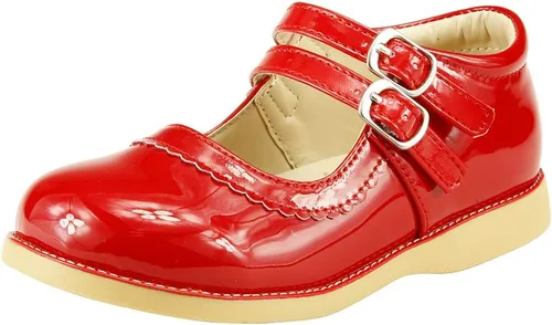 Vista 11 de The Doll Maker Zapatos planos Mary Jane para niñas pequeñas y niñas pequeñas