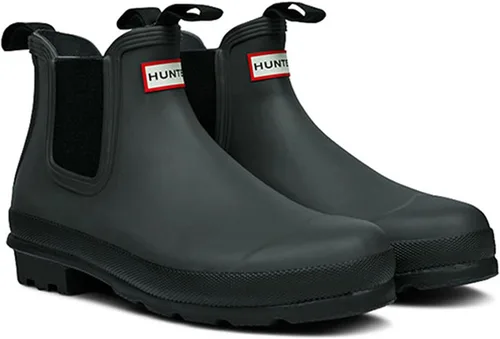Vista 4 de Womens Hunter Original Chelsea Wellingtons Waterproof Rain Ankle Boots