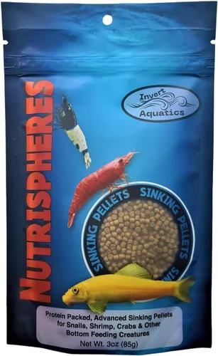 Vista 3 de NutriSpheres - Dieta de hundimiento para caracoles, camarones y peces de alimentación de fondo