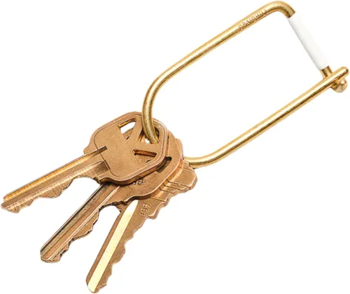 Vista 8 de Craighill Wilson Keyring - 2" Carabiner Keychain Clip, Key Ring for Car Keys, Lightweight, D Ring Key Organizer
