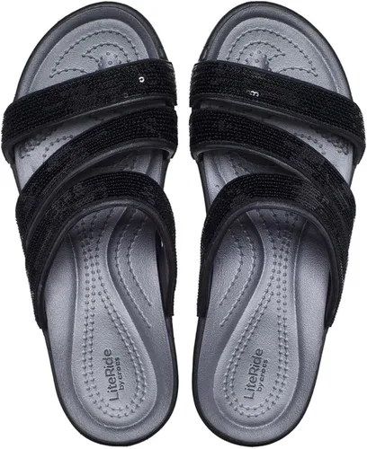 Vista 2 de Crocs Women's Boca Strappy Platform Wedge Sandals