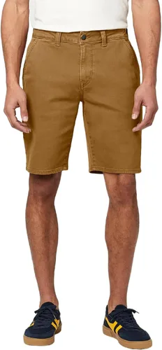Vista 22 de Buffalo David Bitton Pantalones cortos de mezclilla rectos y relajados para hombre