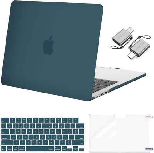 Vista 36 de Mosiso Funda para MacBook Air de 13 y 13.6 pulgadas, 2024, 2023 y 2022, M3 A3113, M2 A2681, Touch ID, carcasa rígida, cubierta de teclado, protector