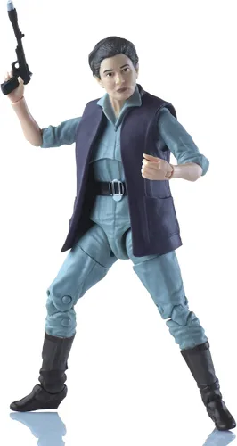 Vista 6 de Star Wars The Black Series General Leia figura de acción 6 pulgadas
