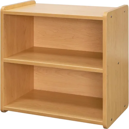 Vista 4 de Tot Mate Estante de almacenamiento para niños pequeños de 24 pulgadas de ancho (maple/arce, listo para montar)