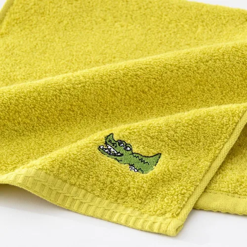 Vista 6 de sense gnosis Toallas faciales de 100% algodón para niños, toallas de dedo para baño, juego de toallas bordadas con animales para niños y toallitas