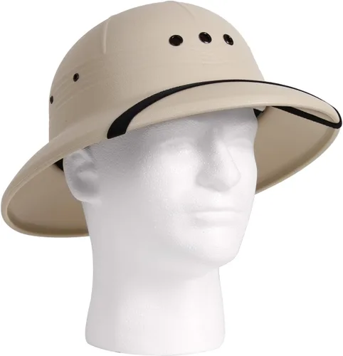 Vista 6 de Rothco Casco Pith - Sombrero estilo safari para protección solar para aventuras al aire libre
