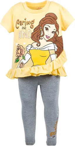 Vista 5 de Disney Conjunto de camiseta y leggings con estampado de volantes de Princess Moana