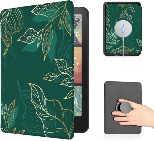 Vista 18 de CoBak Funda con cubierta magnética plegable para Kindle Paperwhite de 7 pulgadas de 12ª generación 2024 y Kindle Colorsoft - para PopSockets Grip