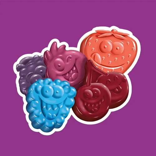 Vista 4 de JOLLY RANCHER Gummies Very Berry Dulces con Sabor a Fruta, Bolsa de 6.5 onzas