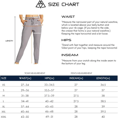 Vista 7 de Haimont Pantalones deportivos para mujer con bolsillos con cremallera, ligeros, para entrenamiento, correr, pantalones casuales para descansar