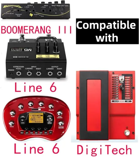 Vista 2 de Adaptador de corriente alterna de 9 V compatible con línea 6 Bass POD XT XTL, FloorPod, Floor-Pod Plus, JM4 Looper, Micro Spider, POD xt Live Power