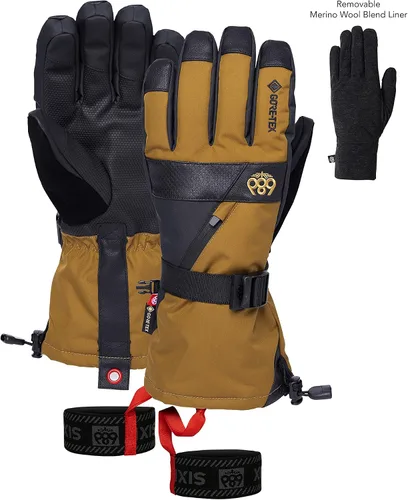 Vista 2 de 686 Gore-TEX Smarty - Guante de guantelete 3 en 1 para hombre, carcasa de tela con forro de mezcla de lana extraíble, resistente al agua y a