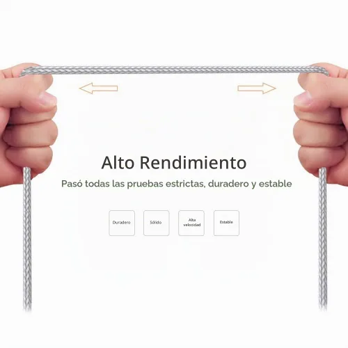 Vista 2 de Cable de carga rápida USB C a USB C de 6/10 pies para iPad Pro de 12.9 pulgadas 6ª/5ª/4ª/3ª generación, iPad Pro de 11 pulgadas 4ª/3ª/2ª/2ª/1ª, iPad