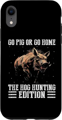 Vista 9 de iPhone 12 mini Pig Hunting Quote for Hog Exterminator and Boar Hunting Case