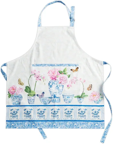 Vista 1177 de Maison d' Hermine Delantales para mujer con bolsillo, 100% algodón (27.50 x 31.50 pulgadas)