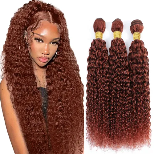 Vista 179 de Color 30 paquetes de cabello humano marrón onda del cuerpo paquetes 8 10 12 pulgadas brasileño virgen Remy extensiones de cabello humano doble trama