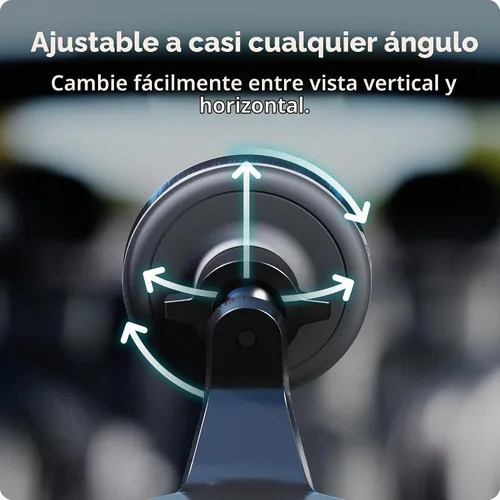 Vista 4 de Mous MagSafe - Soporte de succión para automóvil compatible con iPhone 17/16/15/14, Pixel 10, S26/S25