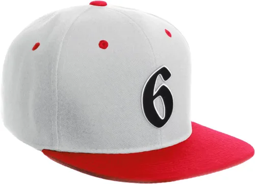Vista 443 de Daxton Gorra clásica con visera de billete plano con letras del alfabeto inglés antiguo de la A a la Z