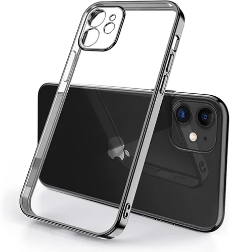 Vista 7 de ZEZHOU Funda para iPhone 11, a prueba de golpes, para iPhone 11, protección contra caídas de grado militar, carcasa protectora rígida delgada negro