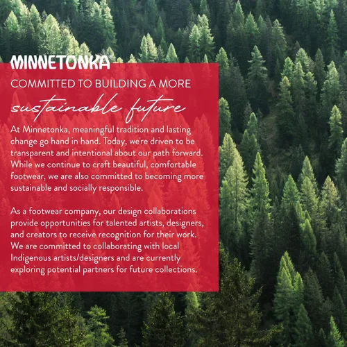 Vista 6 de Minnetonka Suela suave de doble parte inferior para hombre, Marrón