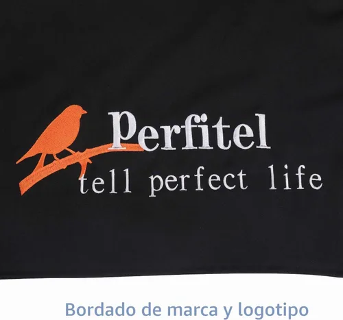 Vista 4 de Funda universal para jaula de pájaros, color negro, para buenas