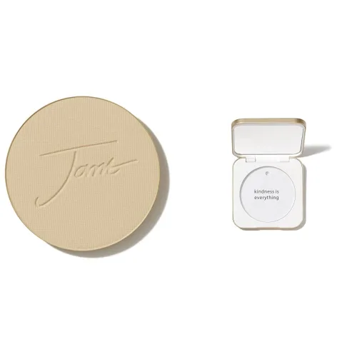 Vista 10 de Jane Iredale PurePressed Base Polvo Mineral de Maquillaje de Repuesto o Juego de Compacto Rellenable Polvo Prensado Semi Mate con SPF Sin Talco