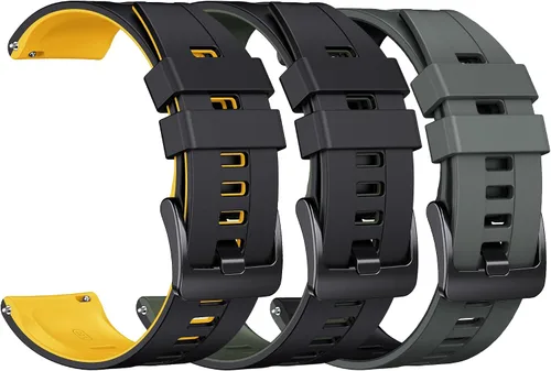 Vista 8 de ANCOOL Correa de reloj Garmin Venu 3/Venu 2/Forerunner 265 Band/Vivoactive 4 Band 0.866 in Silicona Watch Band para Forerunner 255