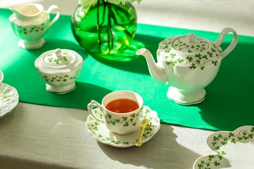 Vista 2 de Grace Teaware - Juego de té de porcelana fina (11 piezas)
