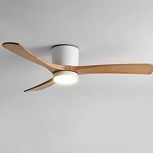 Vista 12 de Ventilador de techo gris de 36 pulgadas con luz, montaje empotrado para dormitorio y sala de estar