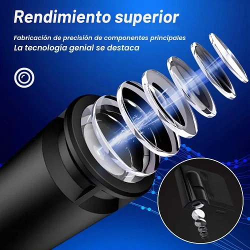 Vista 3 de 2 luces para puerta de automóvil, proyector de logotipo, esqueleto de calavera, universal, inalámbrico, para puerta de automóvil, luces LED
