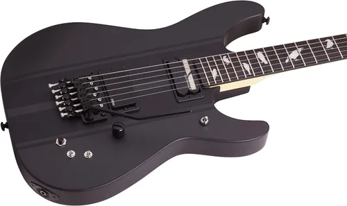 Vista 2 de Schecter 6 cuerdas DJ ASHBA, gris carbón satinado (270)