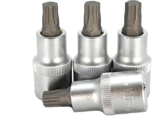 Vista 6 de TEMO Torx Plus 20IP 4 pulgadas de largo Bit Socket 1/2 pulgada Square Drive Auto Repair Impact Ready Tool