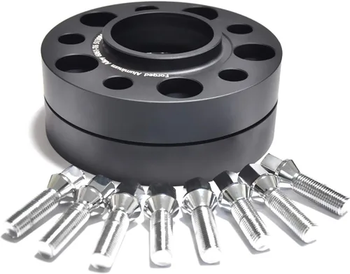 Vista 3 de JTP 4 espaciadores de rueda forjados seguros de 1.378 in de 5 x 130 para Mercedes Clase G, G55.G63.G65, G500, G550, W460, W461, W463, W464, G Wagon