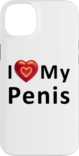 Vista 15 de Funda para iPhone 16 I Love My Penis I Heart My Penis para el día de San Valentín